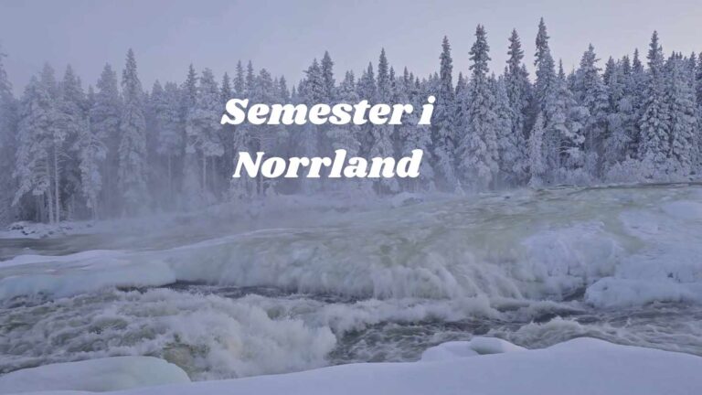 Semester i Norrland 2025 - Utforska norra Sverige  7 Semester i Norrland