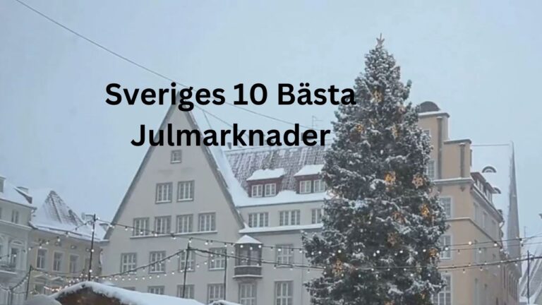 Sveriges 10 Bästa Julmarknader - Komplett guide 2025 11 Sveriges 10 Bästa Julmarknader