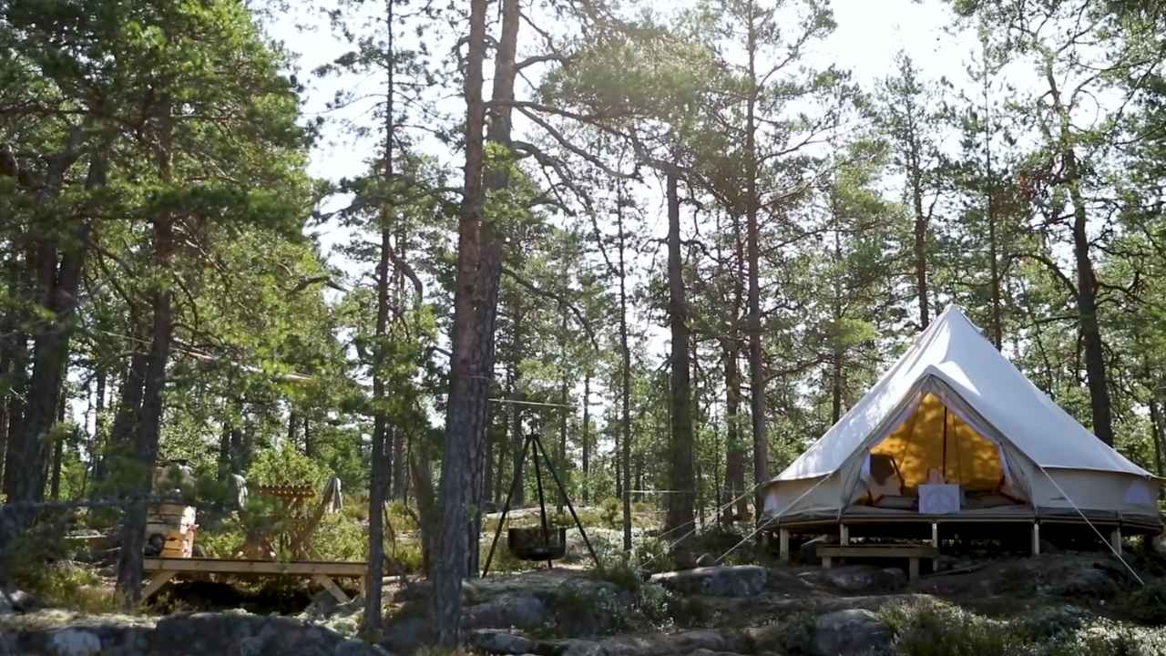 Glamping i Sverige