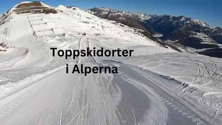 Toppskidorter i Alperna för nybörjare och familjer 10 Toppskidorter i Alperna