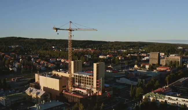 Lokala gallerier och träarkitektur