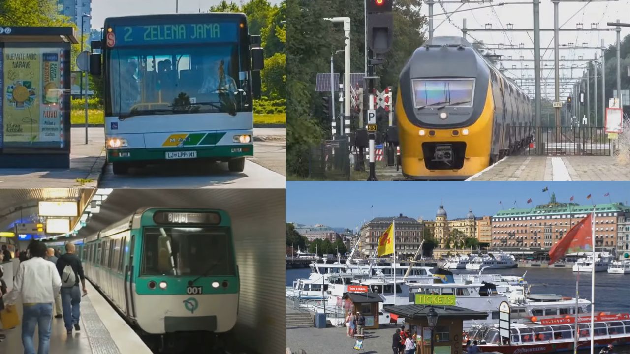 Utforska städer med kollektivtrafik i Sverige | Vet allt 1 kollektivtrafik i Sverige