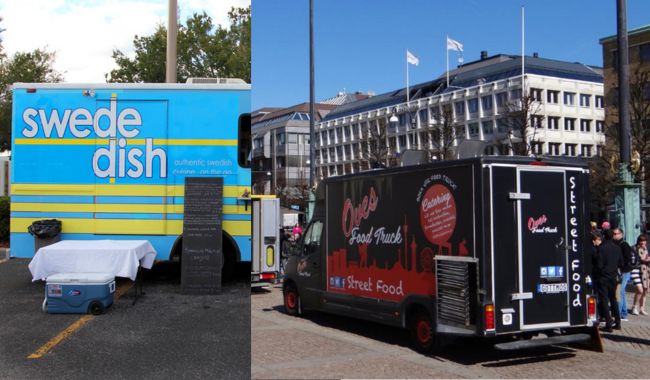 Billiga restauranger i Stockholm: Street Food och Takeaway-erbjudanden 5 Food Trucks - Stockholm